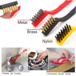 Metal Fiber Wire Brush for Gas Stove Cleaning – Durable Kitchen Scrub Tool - Image 2