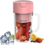 Mason Portable Mini juicer Blender With Straw Cup | Juicer Portable Outdoor Juicing Cup | Home Mini Cordless Juicer (Random Color) - Image 6