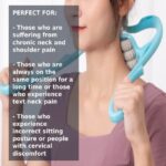 6-Wheel Neck Massager – Relieves neck, back, and shoulder pain. Ergonomic design for soothing massage - Image 5