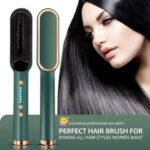 Hqt-909b Electric Professional Hair Straightening Brush (Random Color) - Image 6