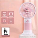 Mini Fan Multifunctional Cool Summer Fruit Cartoon Handheld Mini Fan (random color) - Image 5