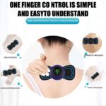 Portable EMS Mini Electric Massager Patch – Muscle Pain Relief for Neck, Back, Arms & Full Body - Image 4