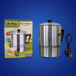 Life Relax 1.0L Electric Water Kettle LR-014 – Portable Stainless Steel Heating Cup - Image 2