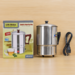 Life Relax 1.0L Electric Water Kettle LR-014 – Portable Stainless Steel Heating Cup - Image 5