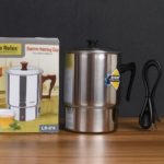 Life Relax 1.0L Electric Water Kettle LR-014 – Portable Stainless Steel Heating Cup