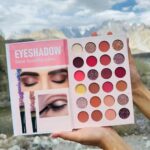 All In One Professional Makeup Palette Book – Complete 4 In 1 Beauty Kit With Highlighters, Contour, Eyeshadow, Blush, And Eyebrow Powders - Image 2