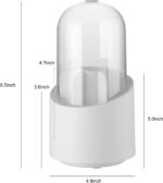 360° Rotating Makeup Brush Storage Box | Desktop Cosmetic Organizer for Brushes, Lipsticks, Eyebrow Pencils & Beauty Tools - Image 3