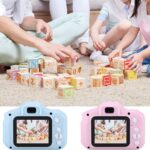 Digital Kids Camera With Fun Photo Modes, HD Lens, Rechargeable Battery And Durable Child-Friendly Design For Photography Learning And Creative Play (Random Color)
