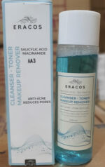 Eracos AA3 Cleanser Toner Makeup Remover Gentle Formula Clears Impurities Removes Makeup Refreshes Skin Provides Smooth And Healthy Look - 200ml - Image 2