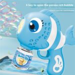 Fish Bubble Gun – Automatic Bubble Blower with Lights, Sounds & Fun Fish Design for Kids - Image 5