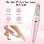 Rechargeable Foot Callus Remover With 1 Extra Head | Foot Pedi | Grinder For Soft Skin | Find Back Feet Care - Image 3