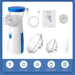 Portable Mini Mesh Nebulizer – USB & Battery Operated Personal Inhaler with Mask for Kids & Adults - Image 3