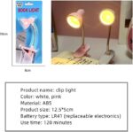 Mini Book Light with Clip – Portable LED Reading Lamp, Travel Bedroom Night Light, Eye Protection (Random Color) - Image 2