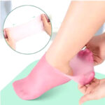 Silicone Moisturizing Gel Socks – Anti-Crack Foot Care for Dry & Cracked Heels, 65g - Image 2