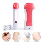3-in-1 Depilatory Wax Heater Kit – Roll-On Hair Removal with Heater, Wax Refill & Strips
