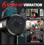 Deep Tissue Massage Gun – Adjustable Speed with Multiple Attachments - Image 6