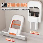 Foldable Mini Mop With Box | Portable Desktop Wet & Dry Cleaning Mop | Self‑Squeezing Mop for Kitchen, Bathroom, Car & Glass - Image 3