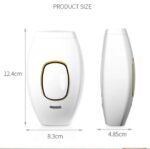 IPL Laser Hair Removal Handset System for Women & Men with Razor & Safety Glasses - Image 6