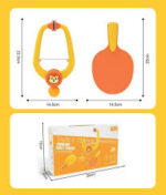 Indoor Hanging Table Tennis Toy Kids Fun Paddle Ball Game For Home And Classroom - Image 2