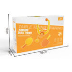 Indoor Hanging Table Tennis Toy Kids Fun Paddle Ball Game For Home And Classroom - Image 3