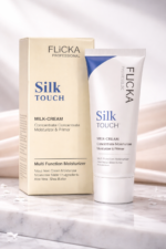 FLICKA Professional Silk Touch Milk-Cream Concentrate 60g | 3-in-1 Moisturizer, Primer & Makeup Base | Multi-Function Hydrating Face Cream - Image 4