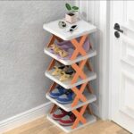 4-Layer Foldable Shoe Rack – Space-Saving Modern Organizer with Strong, Durable Build 🏠
