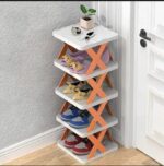 4-Layer Foldable Shoe Rack – Space-Saving Modern Organizer with Strong, Durable Build 🏠